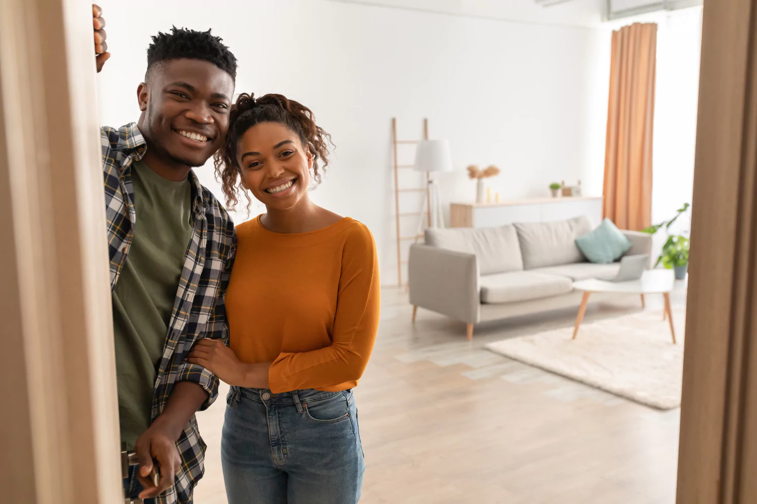 visiting a couple in their home