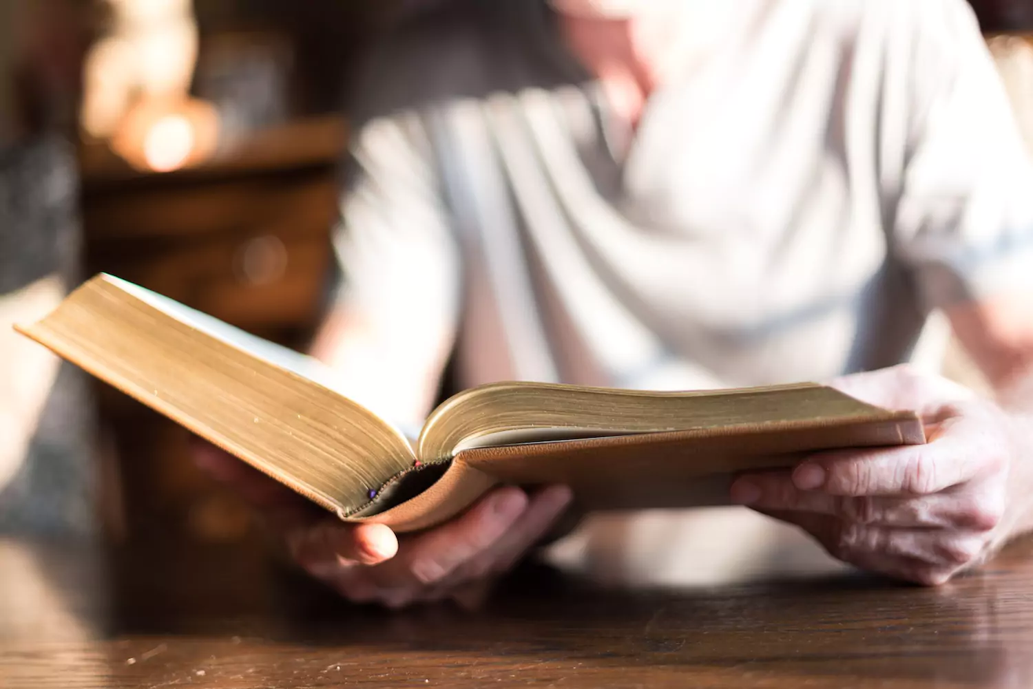 a pastor nourishes himself with Scripture in the face of church conflict