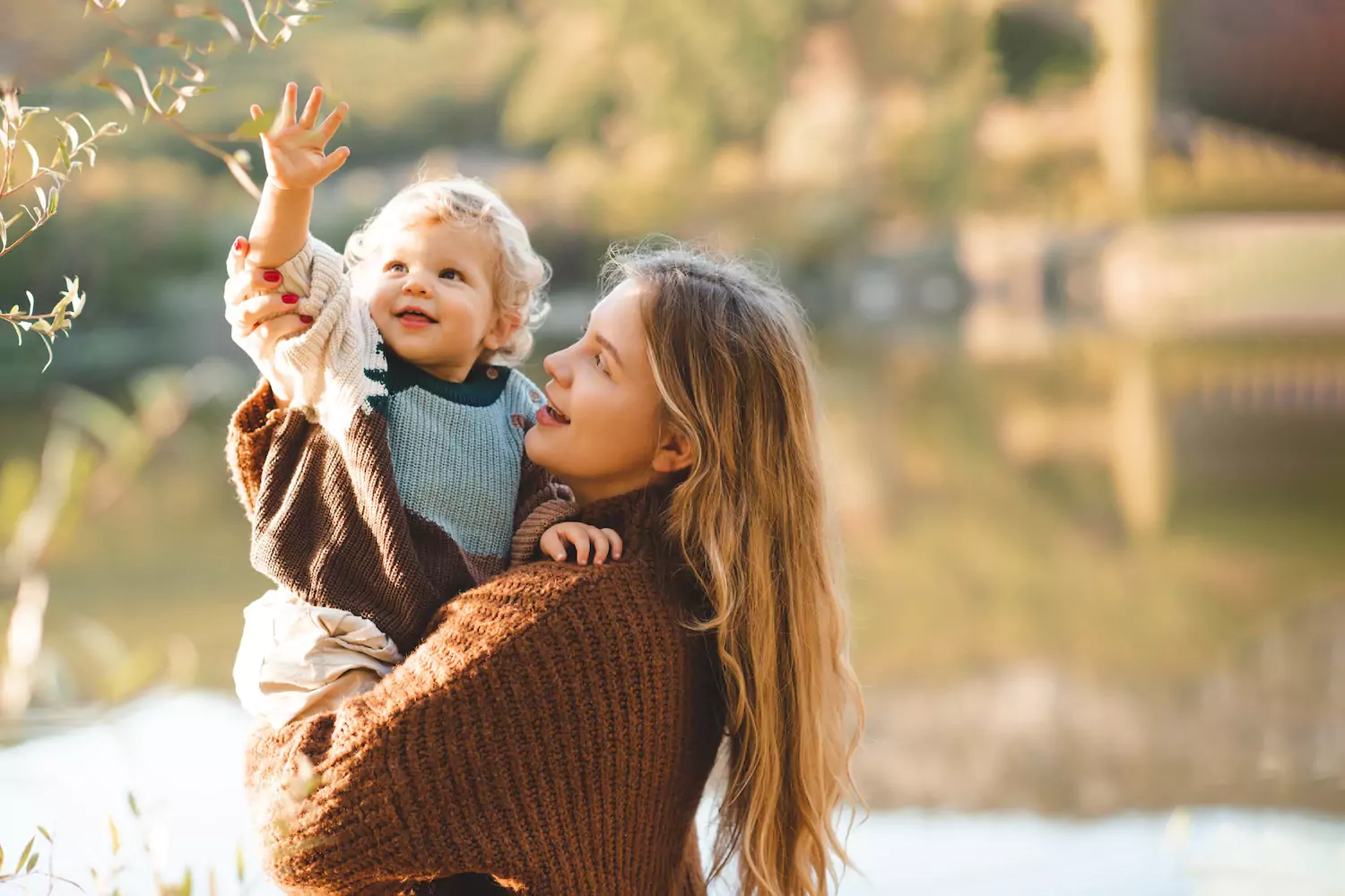 A pastor's wife holds her child, remaining steadfast in a difficult season of mothering.